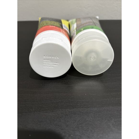 Korres BASIL LEMON & GUAVA MANGO Body Butter Moisturizer 7.95 oz NEW Lot of 2 - Picture 5 of 6